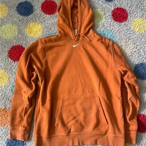 Orange Nike hoodie